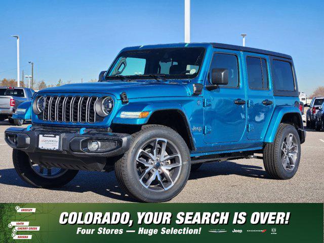 new 2024 Jeep Wrangler 4xe car, priced at $44,428