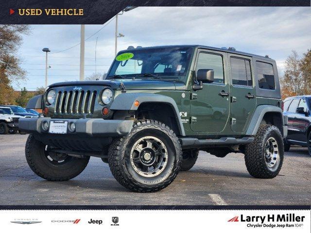 used 2008 Jeep Wrangler car, priced at $12,000