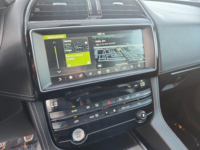 used 2017 Jaguar F-PACE car, priced at $18,000