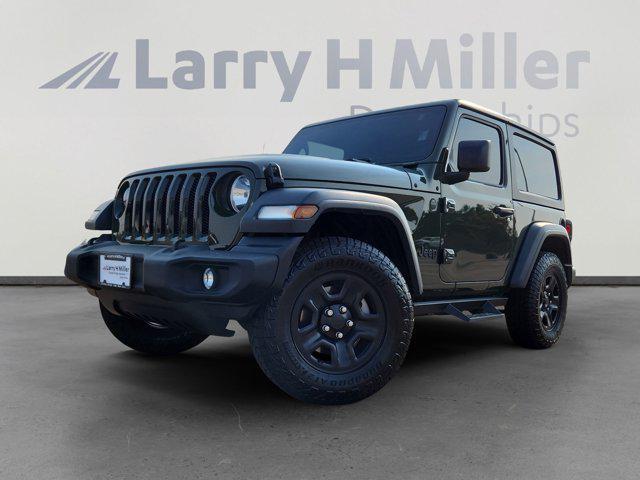 used 2023 Jeep Wrangler car, priced at $29,400
