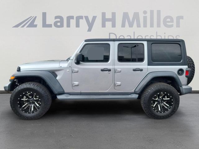 used 2018 Jeep Wrangler Unlimited car, priced at $24,460