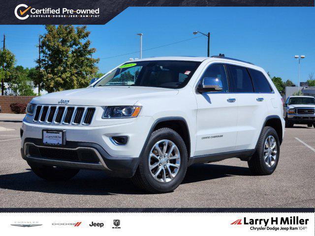 used 2015 Jeep Grand Cherokee car, priced at $16,500