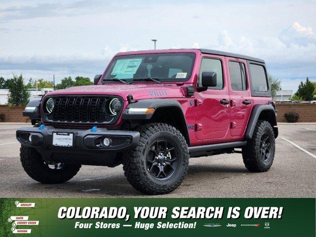 new 2024 Jeep Wrangler 4xe car, priced at $49,374