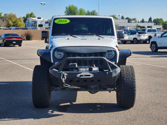 used 2016 Jeep Wrangler car, priced at $19,500