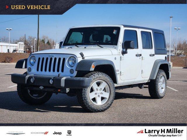 used 2017 Jeep Wrangler Unlimited car, priced at $21,000