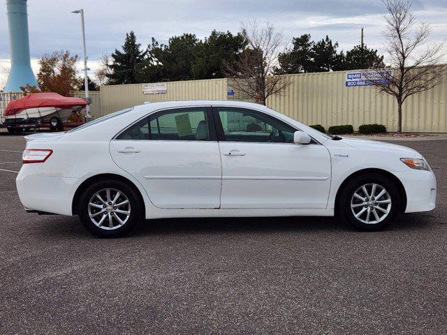 used 2011 Toyota Camry Hybrid car, priced at $10,000