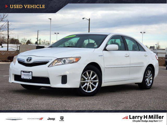 used 2011 Toyota Camry Hybrid car, priced at $10,000