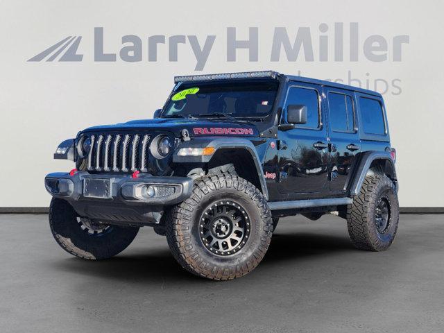 used 2020 Jeep Wrangler Unlimited car, priced at $31,934