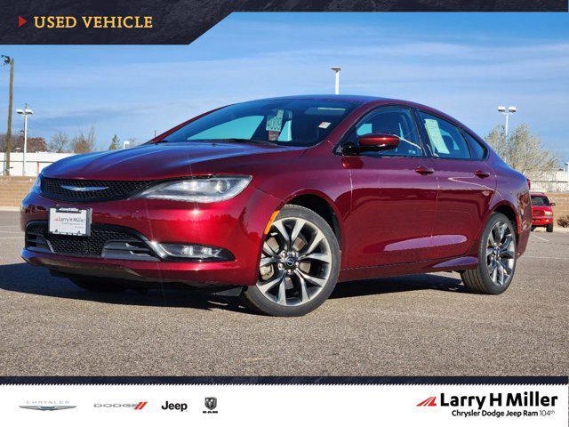 used 2015 Chrysler 200 car, priced at $11,500