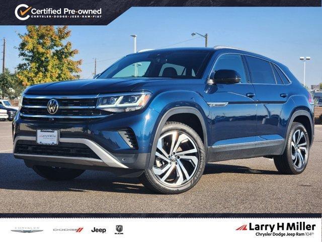 used 2021 Volkswagen Atlas Cross Sport car, priced at $28,729