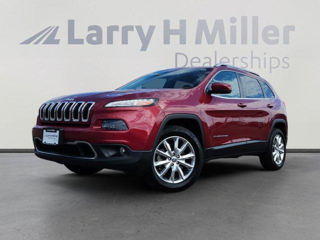 used 2015 Jeep Cherokee car, priced at $15,500