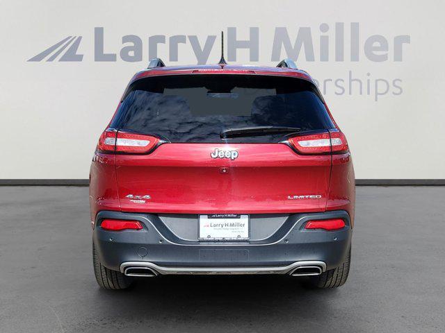 used 2015 Jeep Cherokee car, priced at $15,500