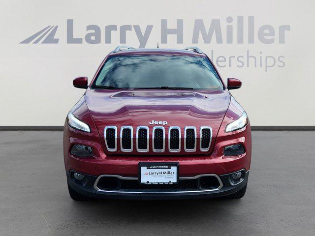 used 2015 Jeep Cherokee car, priced at $15,500