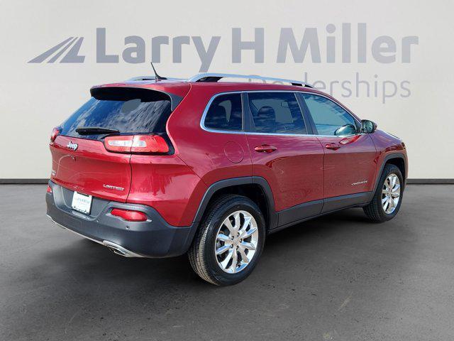 used 2015 Jeep Cherokee car, priced at $15,500