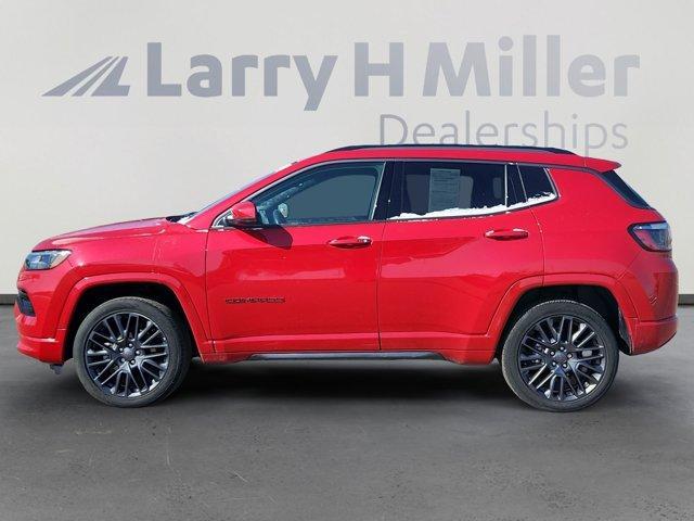 used 2022 Jeep Compass car, priced at $22,600