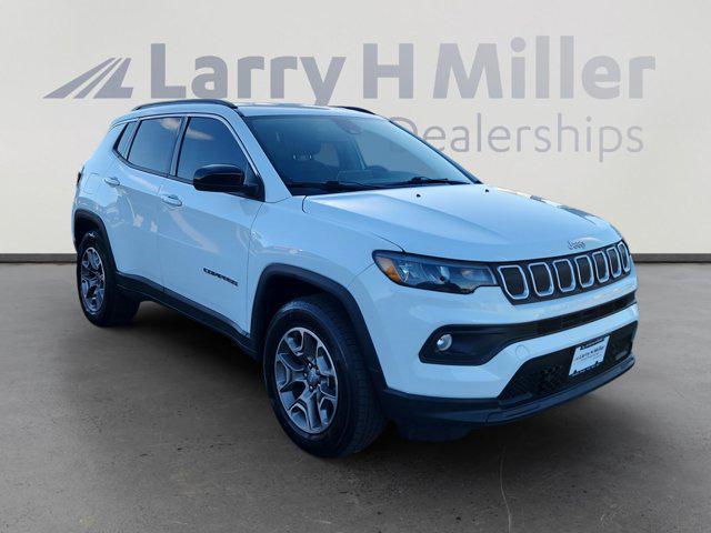 used 2022 Jeep Compass car, priced at $20,144