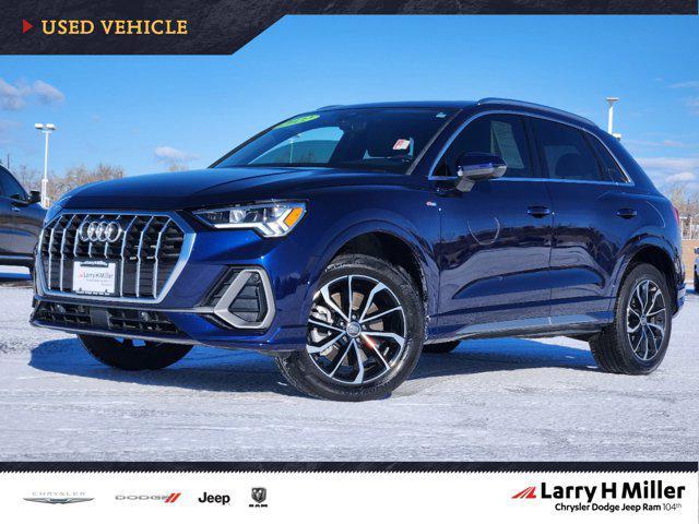 used 2022 Audi Q3 car, priced at $32,900