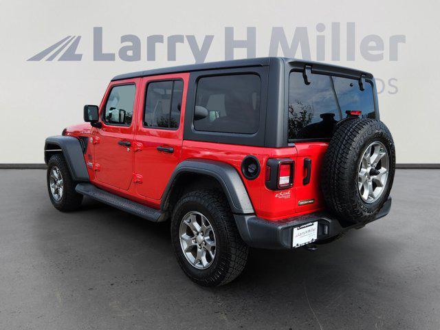 used 2020 Jeep Wrangler Unlimited car, priced at $26,800