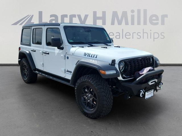 used 2024 Jeep Wrangler 4xe car, priced at $39,000