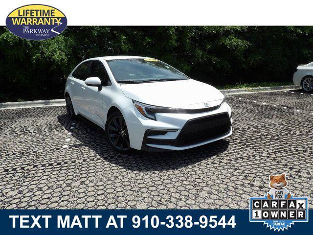 used 2023 Toyota Corolla car, priced at $24,885