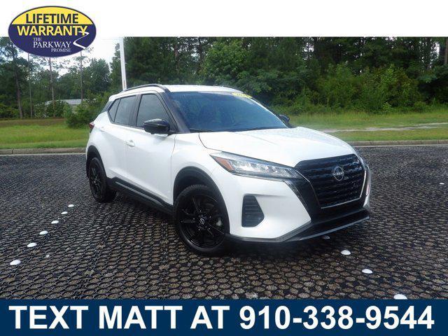 used 2023 Nissan Kicks car, priced at $21,998