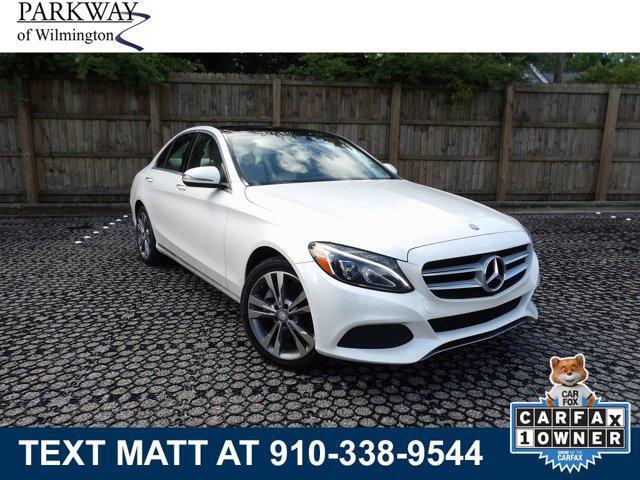 used 2016 Mercedes-Benz C-Class car, priced at $17,000