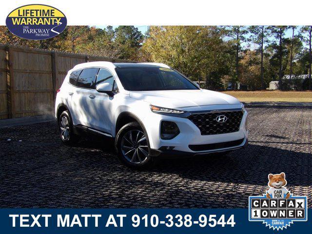 used 2020 Hyundai Santa Fe car, priced at $19,990