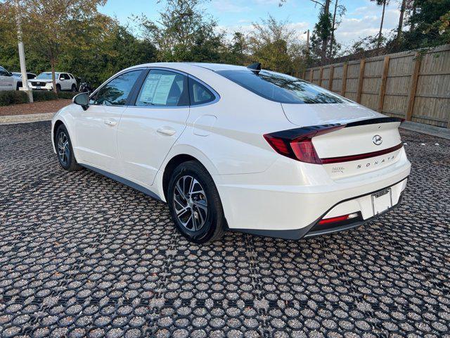 used 2022 Hyundai Sonata Hybrid car, priced at $22,500