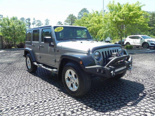 used 2014 Jeep Wrangler Unlimited car, priced at $14,998