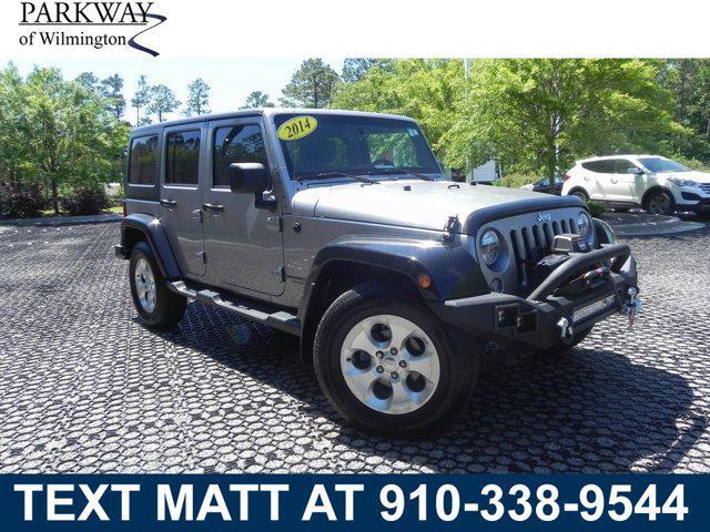 used 2014 Jeep Wrangler Unlimited car, priced at $14,998