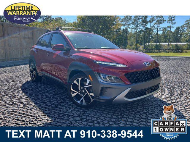 used 2022 Hyundai Kona car, priced at $23,900