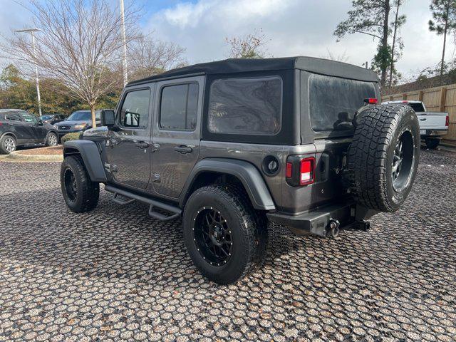 used 2018 Jeep Wrangler Unlimited car, priced at $26,073