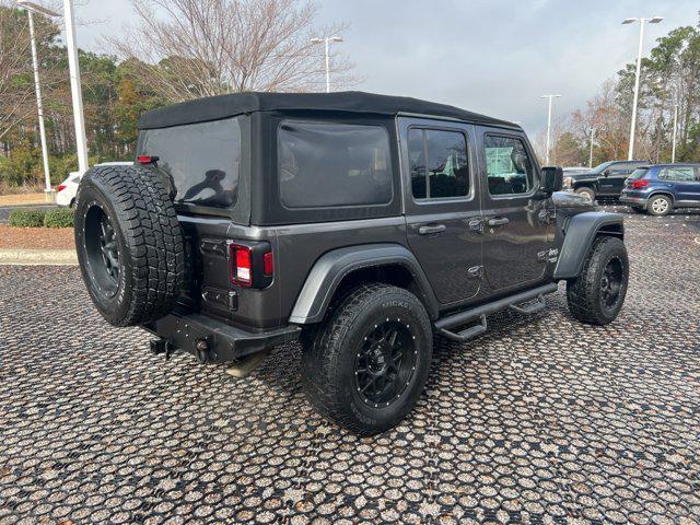 used 2018 Jeep Wrangler Unlimited car, priced at $26,073