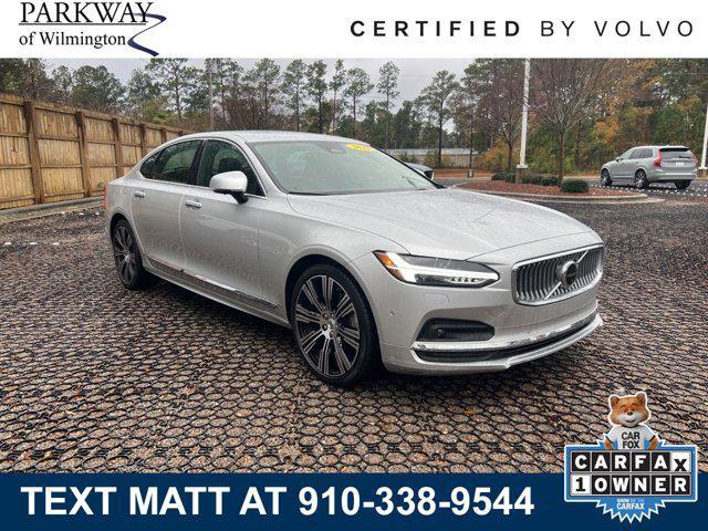 used 2022 Volvo S90 car, priced at $42,800