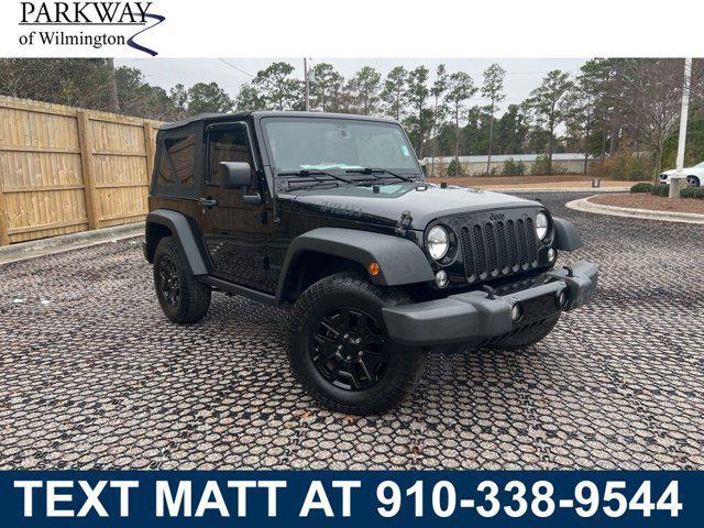 used 2015 Jeep Wrangler car, priced at $17,885