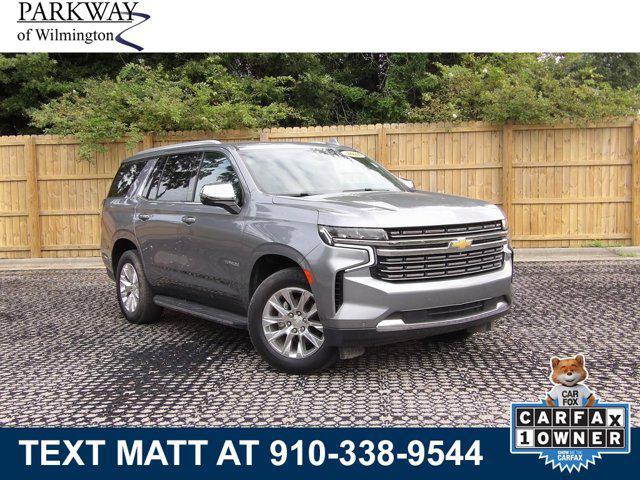 used 2021 Chevrolet Tahoe car, priced at $47,000