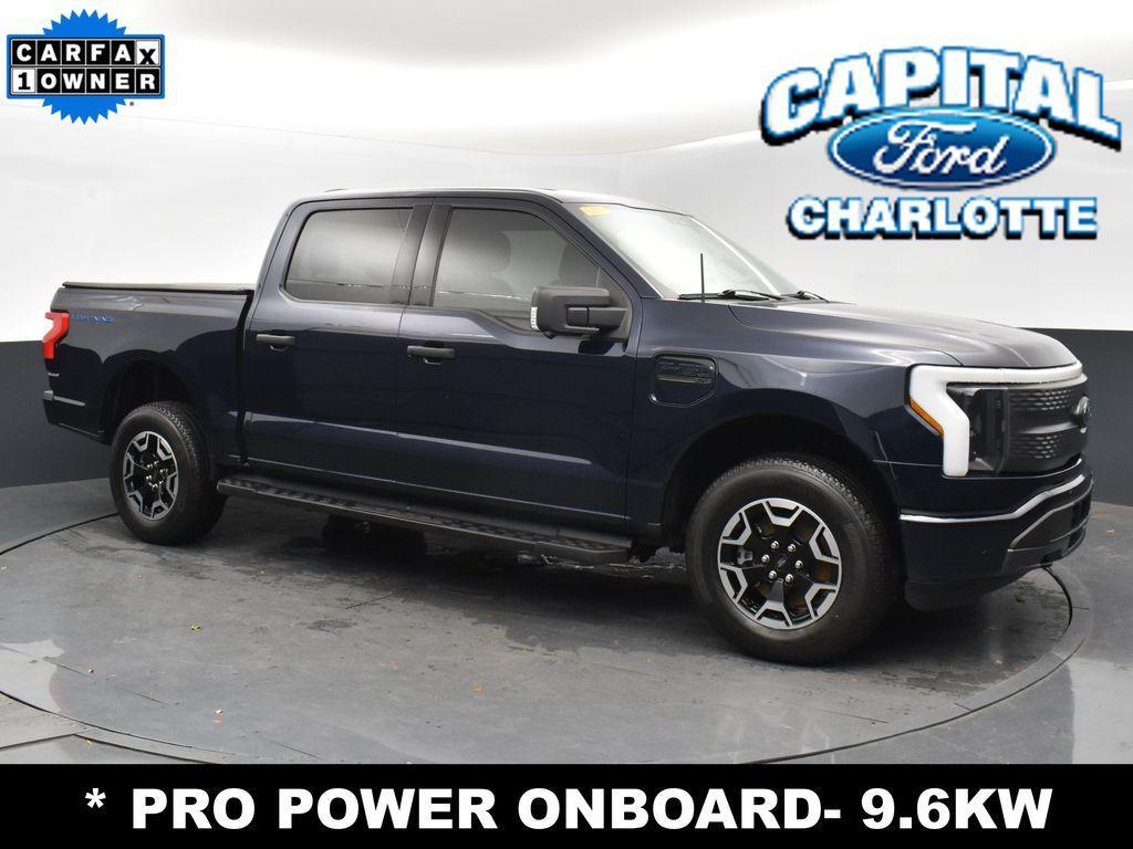 used 2023 Ford F-150 Lightning car, priced at $33,999