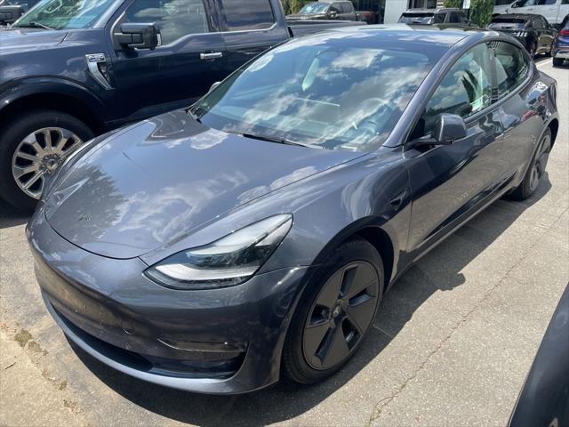 used 2022 Tesla Model 3 car, priced at $24,199