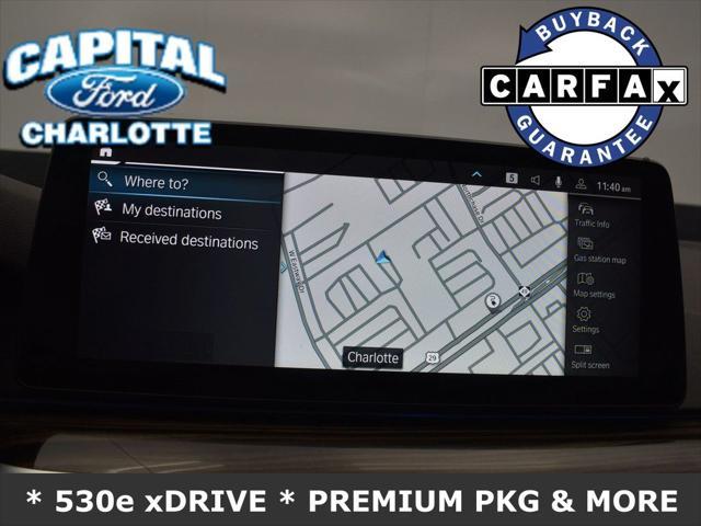 used 2023 BMW 530e car, priced at $31,399