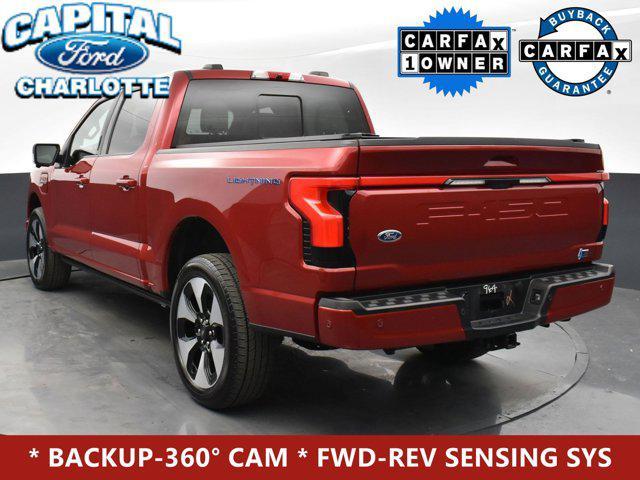 used 2023 Ford F-150 Lightning car, priced at $62,999