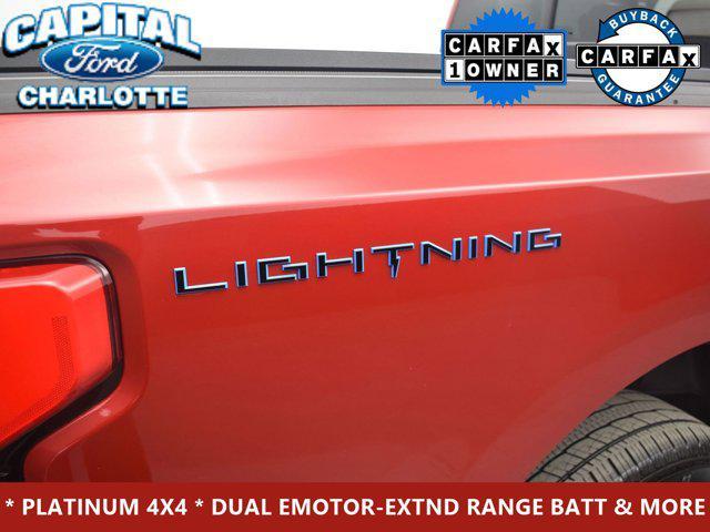 used 2023 Ford F-150 Lightning car, priced at $62,999