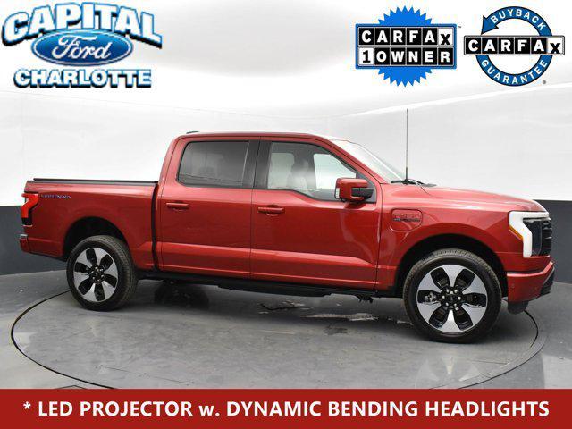 used 2023 Ford F-150 Lightning car, priced at $62,999