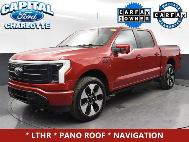 used 2023 Ford F-150 Lightning car, priced at $62,999