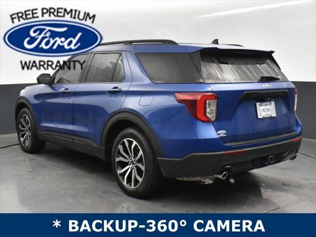 used 2022 Ford Explorer car, priced at $27,799