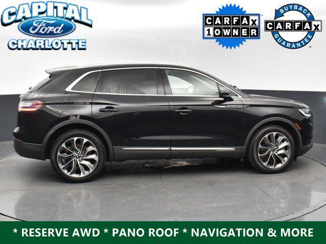 used 2021 Lincoln Nautilus car, priced at $28,999