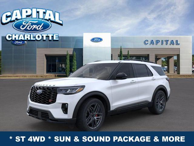 new 2025 Ford Explorer car, priced at $57,468