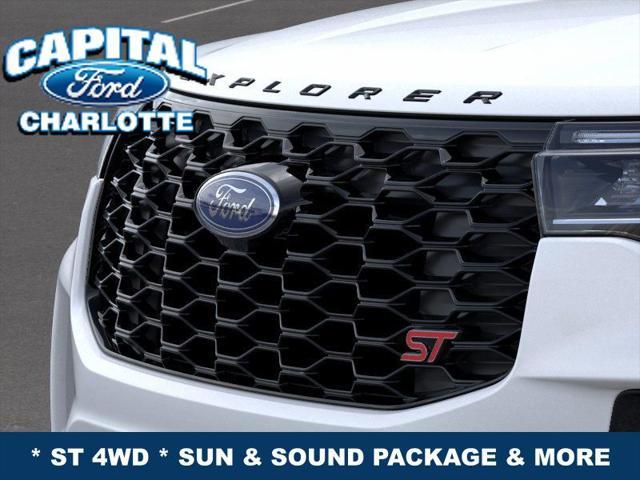 new 2025 Ford Explorer car, priced at $57,468