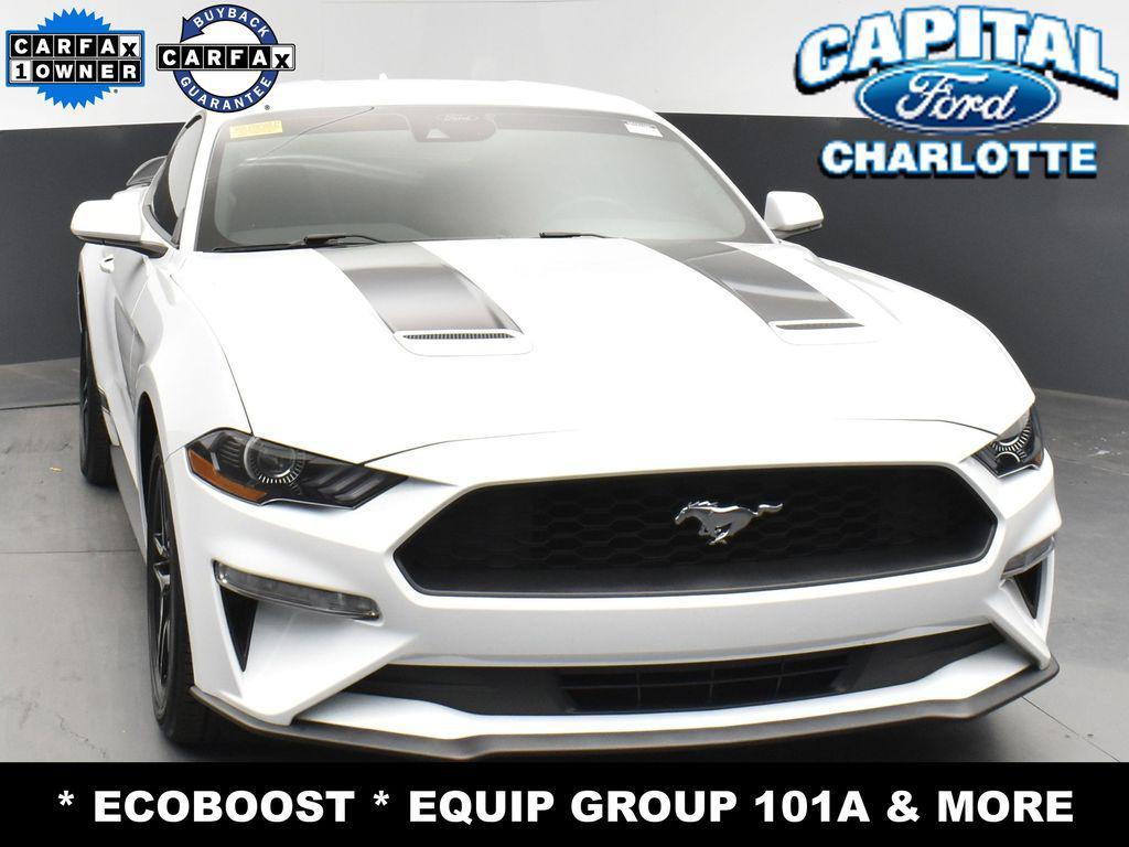 used 2022 Ford Mustang car, priced at $25,999