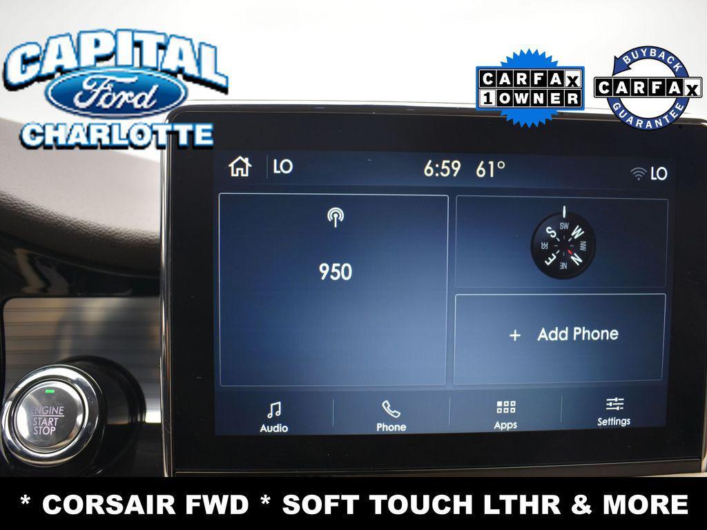 used 2022 Lincoln Corsair car, priced at $25,999