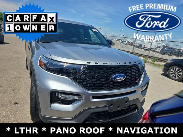 used 2022 Ford Explorer car, priced at $38,799